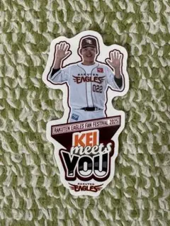 楽天イーグルス ファンフェス 2025 水上桂 ステッカー 022