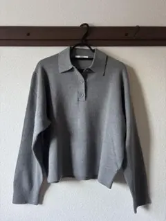 UNIQLO グレー ポロシャツ XL
