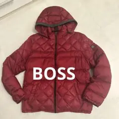 HUGO BOSS オレンジ　ダウンジャケット org.jpg