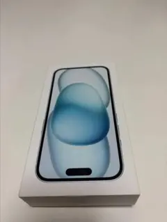 【箱のみ】iPhone15 ブルー