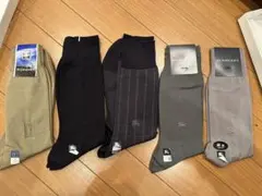 新品バーバリー、イブサンローラン　ビジネスソックス