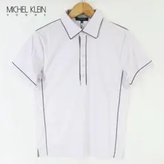 新品 ミッシェルクラン 半袖ポロシャツ 46 MCS1423 Mサイズ コットンのサムネイル