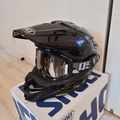 SHOEI VFX-WR ブラック Lサイズ クイックストラップ付き 5a.f9.7f.