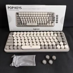 logicool POP KEYS K730GY グレージュ