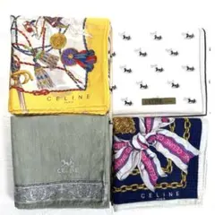 CELINE ハンカチセット　4枚セット