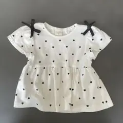 SINPLE FREE Ｔシャツ　ハート柄　80サイズのサムネイル