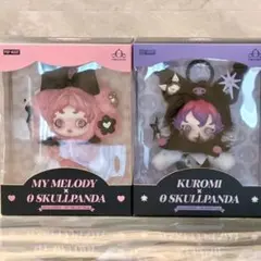 スカルパンダ マイメロ、クロミ セット　ぬいぐるみPOPMART