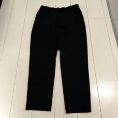 美品 ユニクロ イージーアンクルパンツ サイズM ブラック スラックス