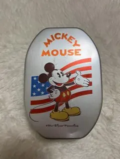 ミッキーマウス お弁当箱 アルミ弁当箱 レトロ 昭和レトロ ミッキーのサムネイル