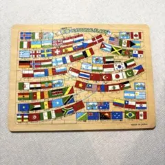 木製知育パズル 国旗・NATIONAL FLAGS （日本製）