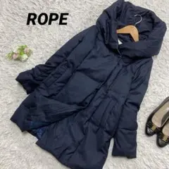 ROPE ロペ ショールカラー ダウンコート ロングダウンジャケット