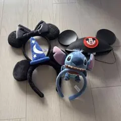 ディズニーキャラクター カチューシャ 4点セット