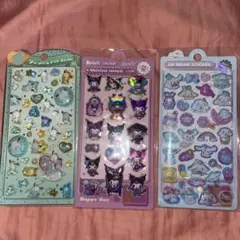 サンリオ　シール　3枚