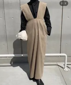 美品selectMOCA byson スタンドカラーオーバーカフスシャツ