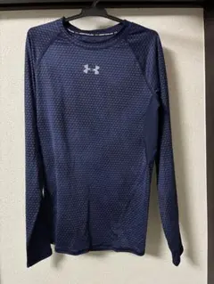 Under Armour ネイビー 長袖 アンダーシャツ