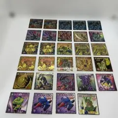 遊戯王　シール　森永　アマダ　45枚 Yahoo!オークション - 当時物 アマダ 森永 遊戯王シール トゥーンアリ