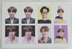 BTS ホソク マスター 証明写真 ポストカード