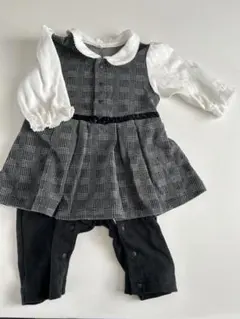 入園式フォーマルロンパース