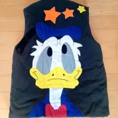 レア☆ディズニー　ドナルドダック　はんてん　ちゃんちゃんこ　中綿入り