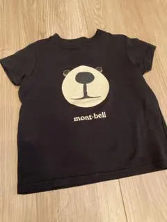 mont-bell キッズ Tシャツ クマ柄 ブラックのサムネイル