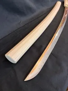 模造刀 模擬刀 太刀 白鞘 全長約101cm刃渡約71cm 重さ約1110g新品のサムネイル