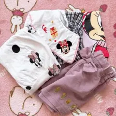 ミニーマウス ワンピース、トップスまとめ 80cm