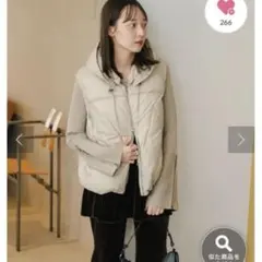 未使用 カスタネ 【取り外し可】フード付きナイロンベスト