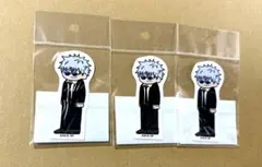 呪術廻戦　懐玉・玉折　プラザ　ダイカットステッカー　五条悟　3枚セット