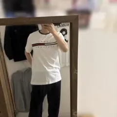 TOMMY HILFIGER ホワイト Tシャツ L