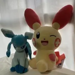 ポケットモンスター しっぽみてみて！でっかいぬいぐるみ プラスル・グレイシア