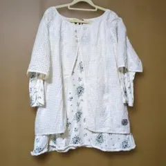 美品 dragstores 五分袖チュニック