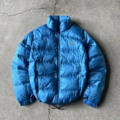 Columbia down jacket blue yellow archive