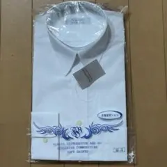新品FLIGHTBIRD メンズ形態安定ワイシャツ 長袖 ホワイト38-76