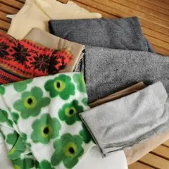 冬物布ハギレお安く！  各種布セット