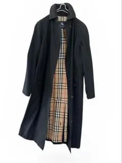 Burberrysバーバリー　コットンコートトレンチ　ブラック　9AR