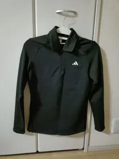 adidas レディース 長袖シャツ A/S ブラック