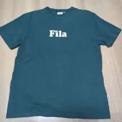 Fila ダークグリーン Tシャツ 半袖