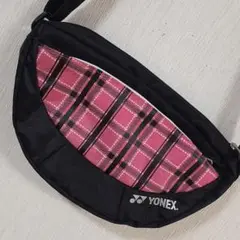 YONEX チェック柄ショルダーバッグ
