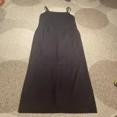 キャミワンピース 黒