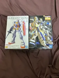 未開封品】ユニコーン ガンダム スーパーサイズソフビフィギュア 2種