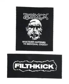 FILTHKICK 布パッチ パンク ハードコア クラストのサムネイル
