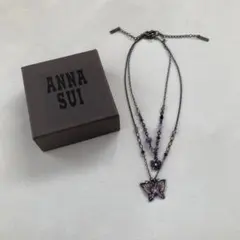 ANNA SUI 蝶 ネックレス
