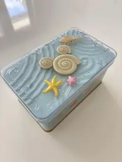 海の貝殻ディズニー缶