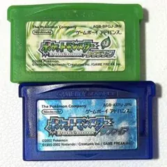 GBA ポケットモンスター　リーフグリーン　サファイア　セット
