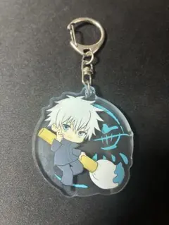 呪術廻戦 カプセルトイ ミニキャラ アクリルキーホルダー 五条悟 ガチャガチャ