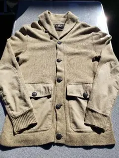 RRL　ミリタリー　ニット　カーディガン　ダブルアールエル