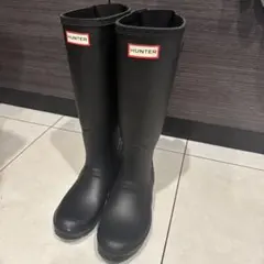 HUNTER レインブーツ ブラック 24cmのサムネイル