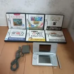 動作品!Nintendo DS Lite 本体 シルバー ソフトセット