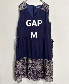 Gap ノースリーブチュニック M ネイビー