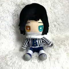 【タグ有】鬼滅の刃　BIGぬいぐるみ　伊黒小芭内約30cm